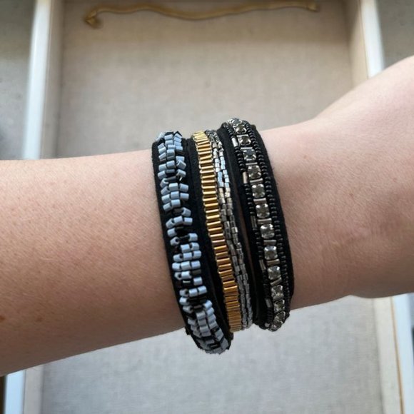 Stella & Dot - Emma Triple Wrap Bracelet - Picture 3 of 4